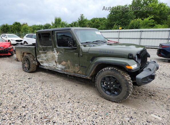 1C6JJTAM2PL593297 2023 JEEP GLADIATOR Green წინა მარჯვენა
