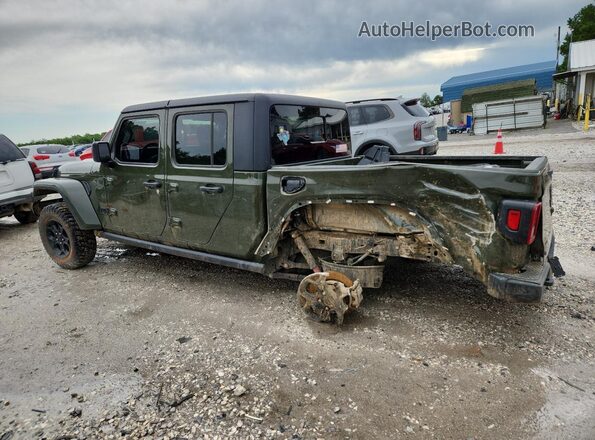 1C6JJTAM2PL593297 2023 JEEP GLADIATOR Green უკანა მარცხენა