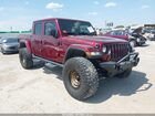 2021 Jeep Gladiator Rubicon 4x4 Burgundy vin: 1C6JJTBG0ML614426
