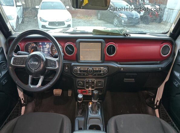 1C6JJTBG1PL525775 2023 JEEP GLADIATOR Белый Вид задних сидений