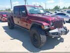 2021 Jeep Gladiator Mojave 4x4 Maroon vin: 1C6JJTEG2ML519703