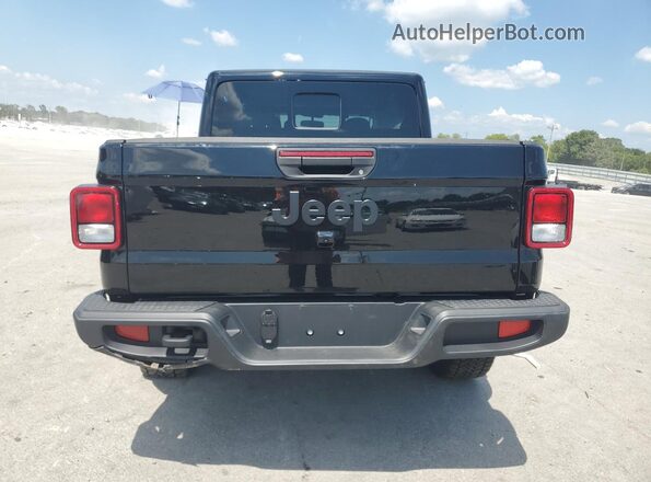 1C6PJTAG2SL502834 2025 JEEP GLADIATOR Black უკანა ხედი