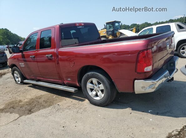 1C6RR6FG0JS340198 2018 RAM 1500 Burgundy Rear left