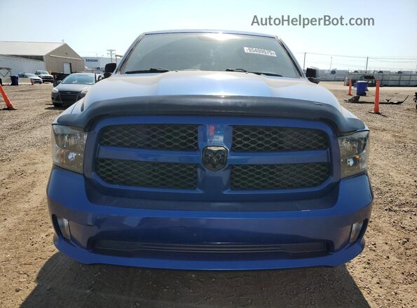 1C6RR7FG7JS235759 2018 RAM 1500 Blue Widok z przodu