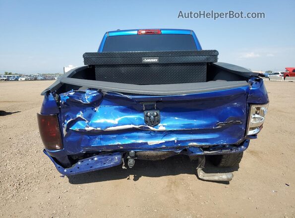 1C6RR7FG7JS235759 2018 RAM 1500 Blue Widok z tyłu