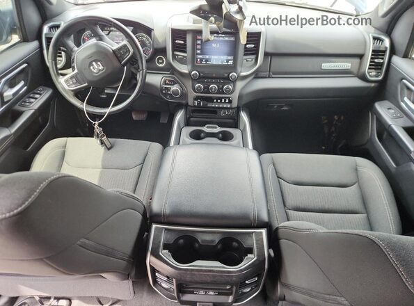1C6SRFFT0MN646142 2021 RAM 1500 Черный Вид панели приборов