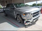 2020 Ram 1500 Big Horn  4x4 5'7 Box Silver vin: 1C6SRFFT4LN135516