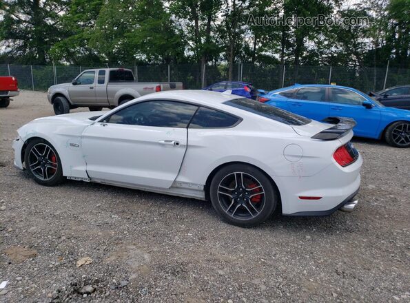 1FA6P8CF3M5149585 2021 FORD MUSTANG White Tył lewy