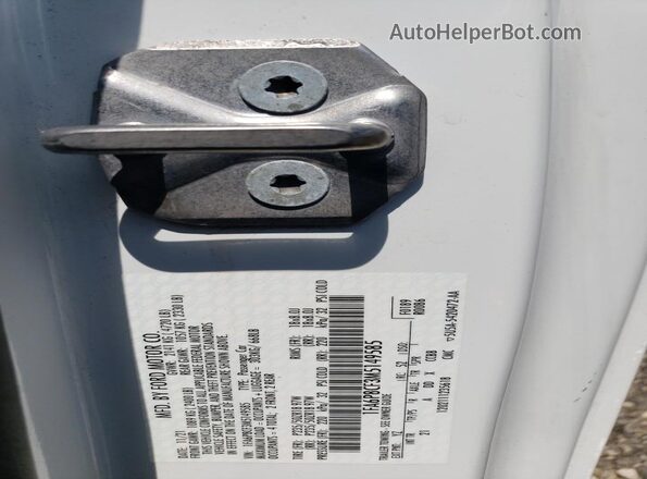 1FA6P8CF3M5149585 2021 FORD MUSTANG White Widok komory silnika