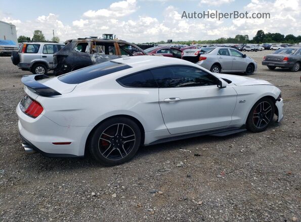 1FA6P8CF3M5149585 2021 FORD MUSTANG White Tył prawy