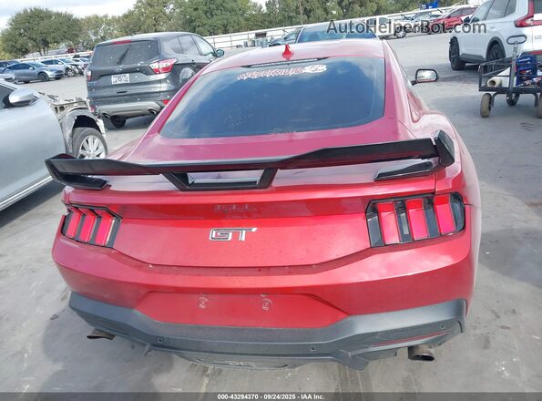 1FA6P8CF3R5435766 2024 FORD MUSTANG Красный 