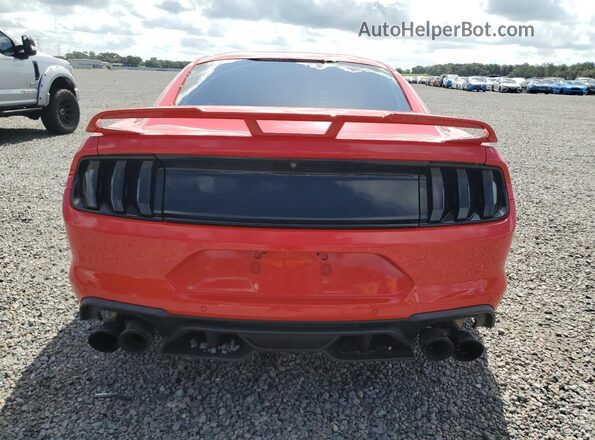 1FA6P8CF4J5159084 2018 FORD MUSTANG Red Vista trasera
