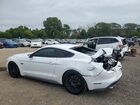2018 Ford Mustang Gt White vin: 1FA6P8CF8J5129697