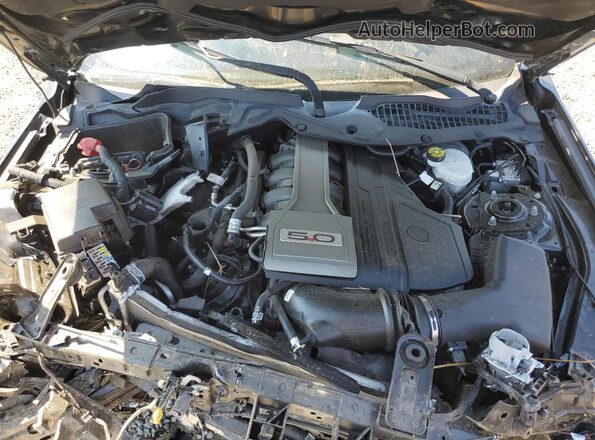 1FA6P8CFXJ5163947 2018 FORD MUSTANG Black Vista interior trasera