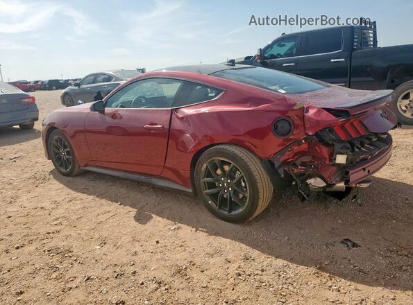 1FA6P8TH2S5116267 2025 FORD MUSTANG Maroon Rear left
