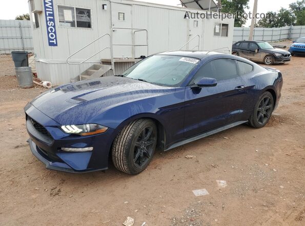 1FA6P8TH4J5162083 2018 FORD MUSTANG Blue Przód lewy