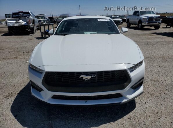 1FA6P8TH4S5103665 2025 FORD MUSTANG White წინა ხედი