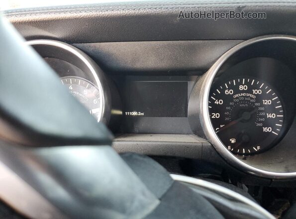 1FA6P8TH5J5127973 2018 FORD MUSTANG Blue ხელსაწყოთა პანელის ხედი