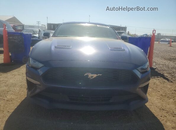 1FA6P8TH7J5119082 2018 FORD MUSTANG Blue Vista frontal
