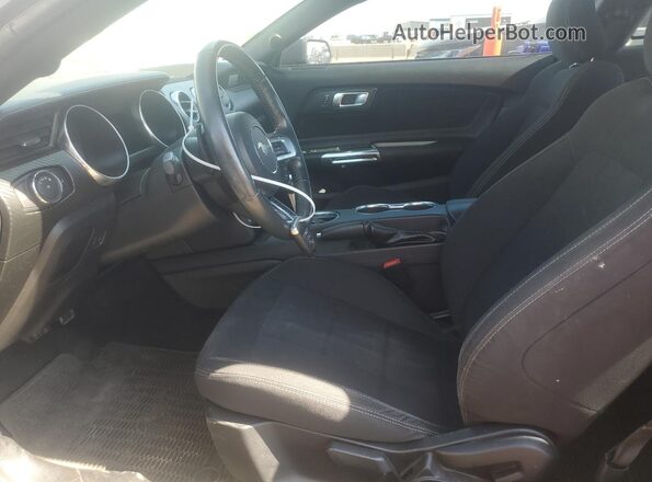 1FA6P8TH7J5119082 2018 FORD MUSTANG Blue Vista interior delantera