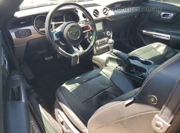 1FA6P8TH8J5162233 2018 FORD MUSTANG Black Vista del salpicadero