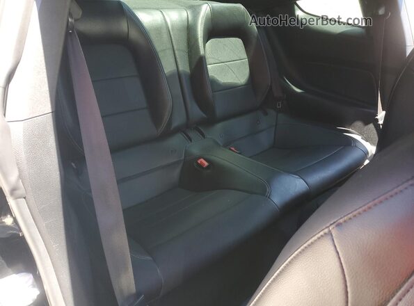 1FA6P8TH8J5162233 2018 FORD MUSTANG Black Vista de los asientos traseros