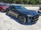 2018 Ford Mustang Black vin: 1FA6P8TH8J5162233