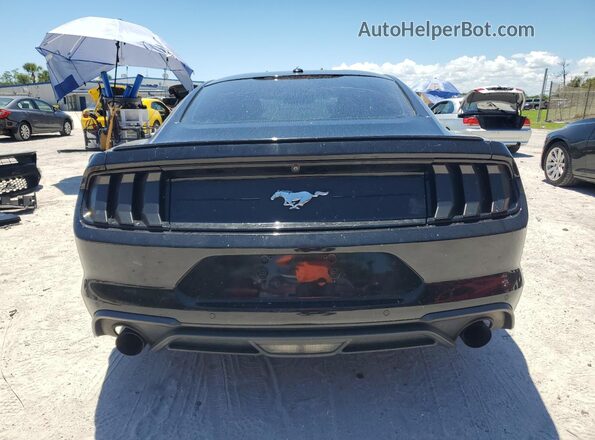 1FA6P8TH8J5162233 2018 FORD MUSTANG Black Vista trasera