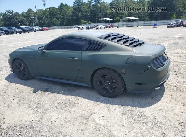 1FA6P8THXJ5130075 2018 FORD MUSTANG Green უკანა მარცხენა