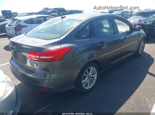 1FADP3F21JL219904 2018 FORD FOCUS Gray Հետևի աջ