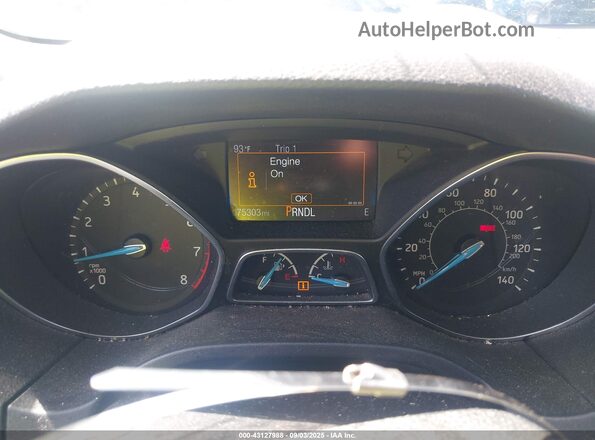 1FADP3F21JL219904 2018 FORD FOCUS Gray Հետևի նստատեղերի տեսք
