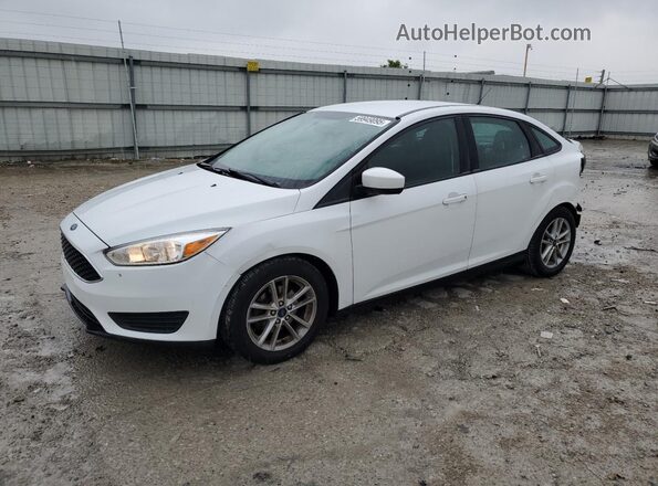 1FADP3F23JL267436 2018 FORD FOCUS White Front left
