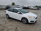 2018 Ford Focus Se White vin: 1FADP3F23JL267436