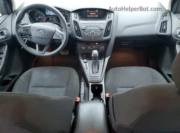 1FADP3F23JL267436 2018 FORD FOCUS White Dashboard view