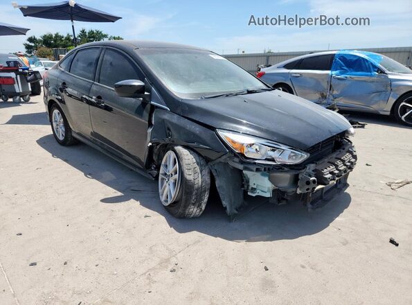 1FADP3F26JL315382 2018 FORD FOCUS Black Vista del compartimento del motor