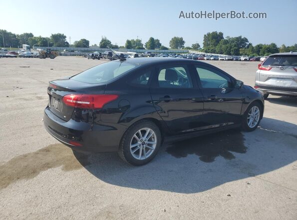 1FADP3F27JL204517 2018 FORD FOCUS Black Задня права чверть