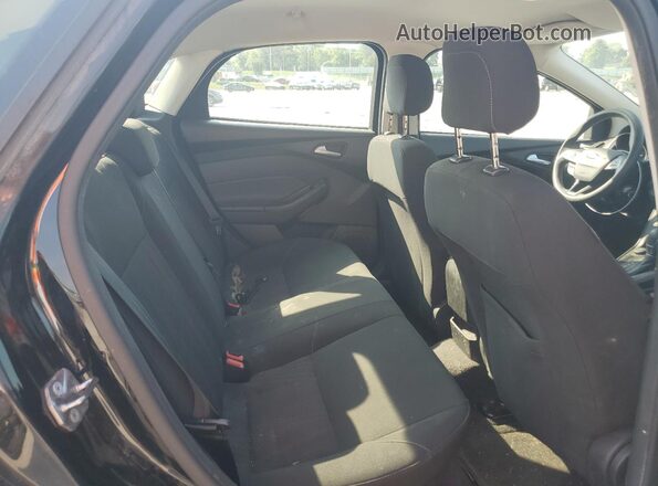 1FADP3F27JL204517 2018 FORD FOCUS Black Вид задніх сидінь