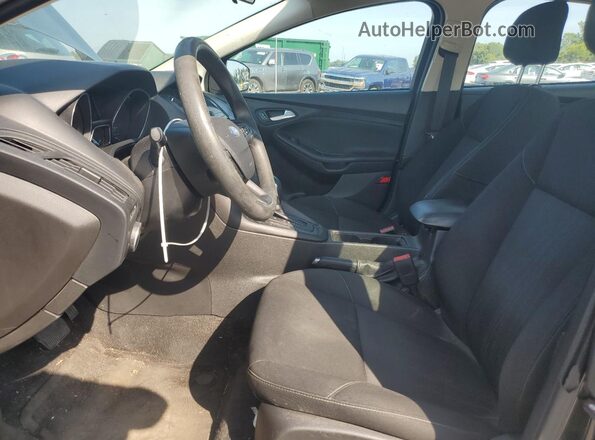 1FADP3F27JL204517 2018 FORD FOCUS Black Вид салону спереду