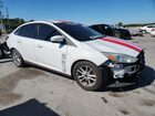 2018 Ford Focus Se White vin: 1FADP3F28JL303542