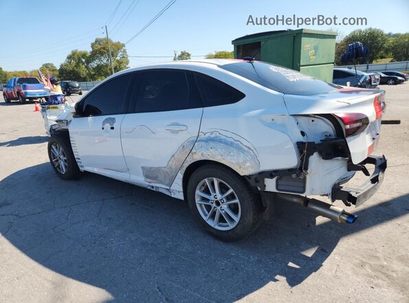 1FADP3F28JL303542 2018 FORD FOCUS White Trasero izquierdo