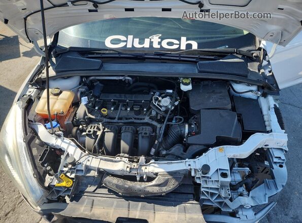 1FADP3F28JL303542 2018 FORD FOCUS White Vista interior trasera