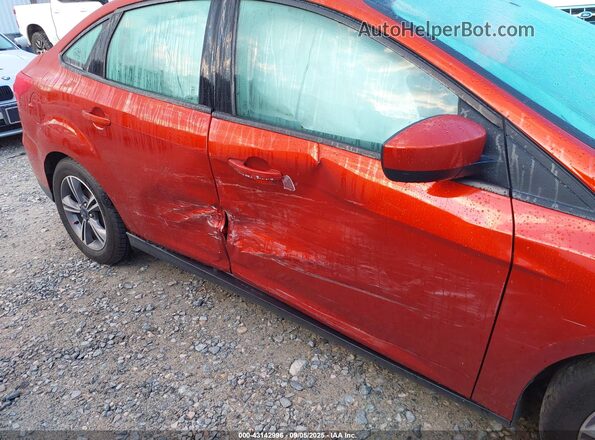 1FADP3F29JL265237 2018 FORD FOCUS Maroon Front view