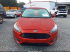 2018 Ford Focus Se Maroon vin: 1FADP3F29JL265237