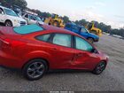 2018 Ford Focus Se Maroon vin: 1FADP3F29JL265237