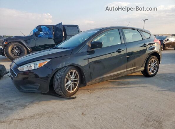 1FADP3K20JL261082 2018 FORD FOCUS Black Front left