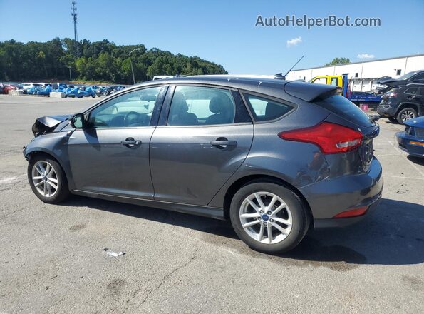 1FADP3K2XJL267939 2018 FORD FOCUS Charcoal Rear left