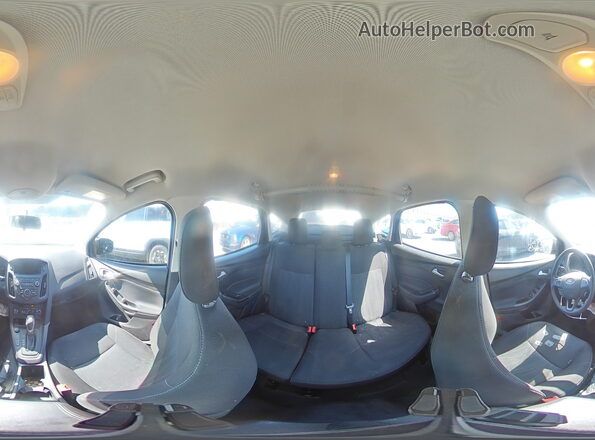 1FADP3K2XJL267939 2018 FORD FOCUS Charcoal 360 interior view