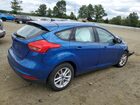 2018 Ford Focus Se Синий vin: 1FADP3K2XJL298379