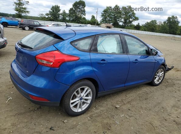 1FADP3K2XJL298379 2018 FORD FOCUS Синий Задняя правая четверть