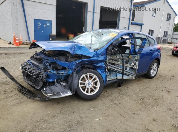1FADP3K2XJL298379 2018 FORD FOCUS Синий Передняя левая четверть
